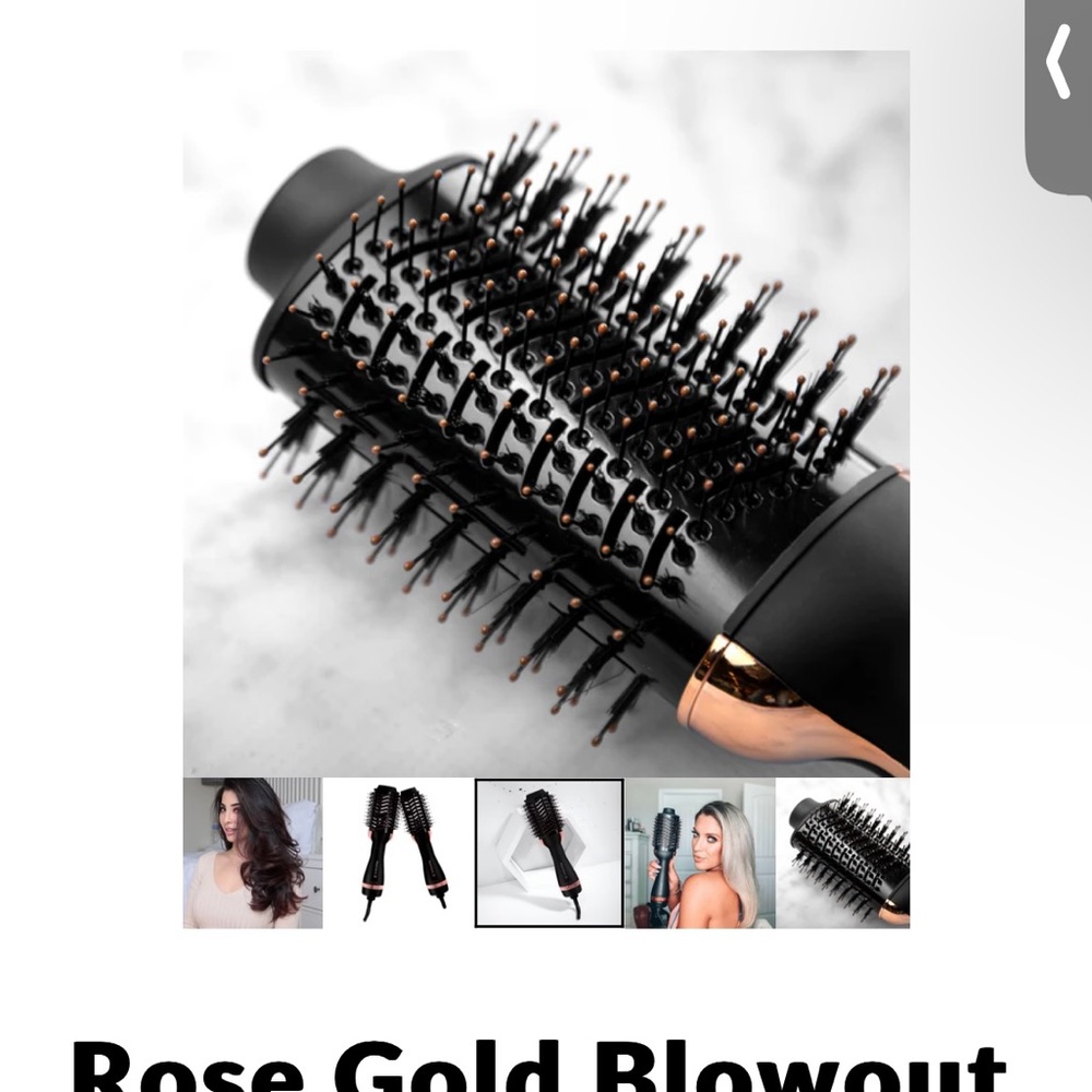 Foxbae Rose Gold Blowout Dryer Brush - Picture 5 of 9